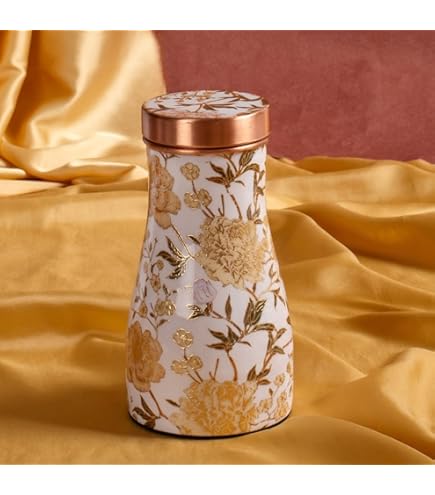 Copper Floral Room jar