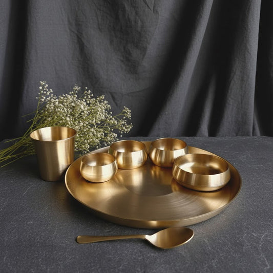 Cameo Bronze thali set